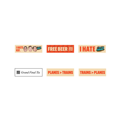 KIF Bumper Stickers
