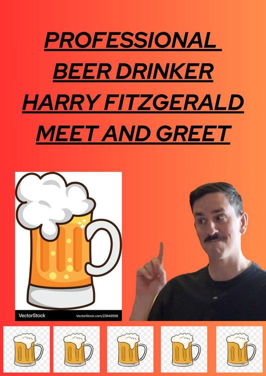 PRO BEER DRINKER HARRY FITZGERALD MEET AND GREET